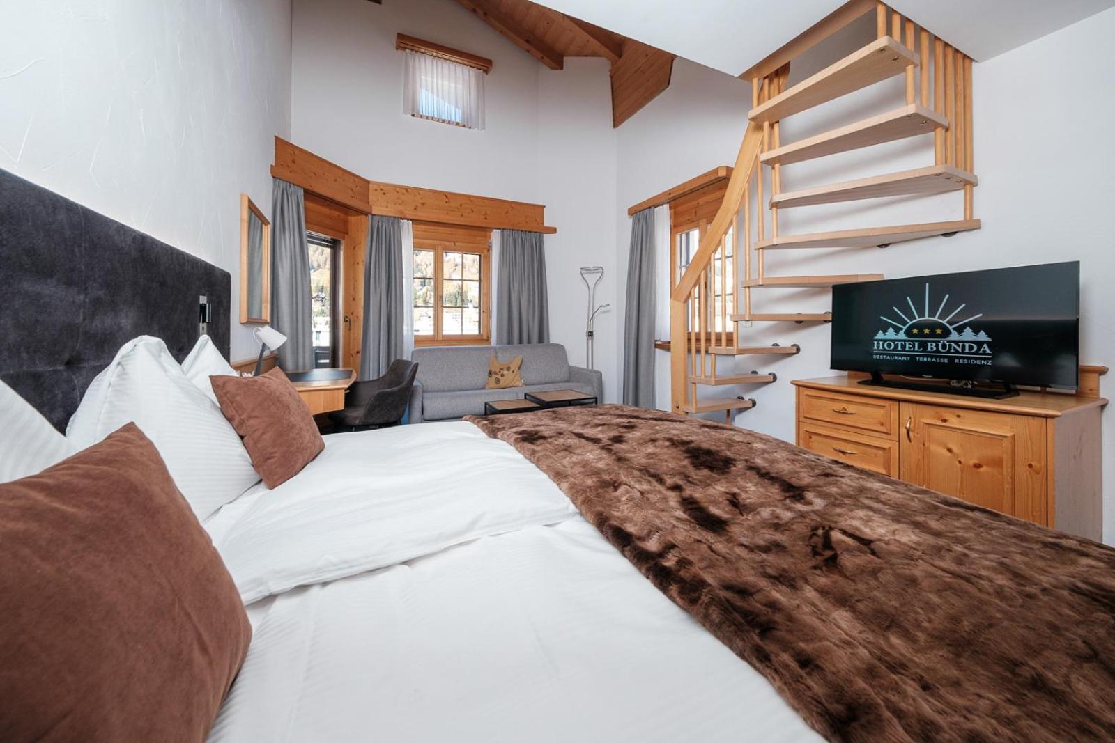 Hotel Buenda Давос Экстерьер фото